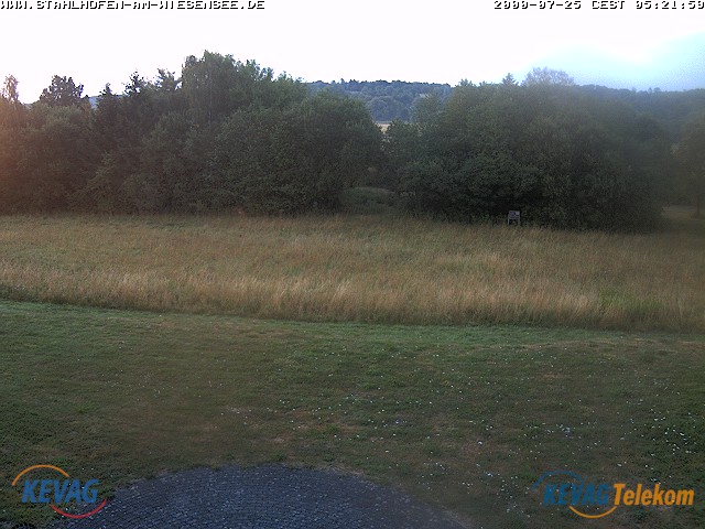 Live-Bild vom Wiesensee