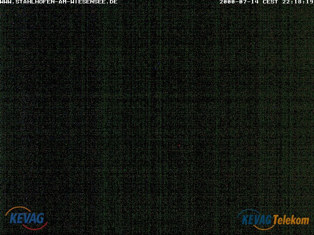 Live-Bild vom Wiesensee