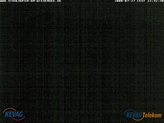 Live-Bild vom Wiesensee