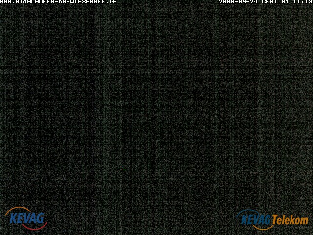 Live-Bild vom Wiesensee